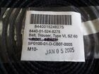 U s Military Issue Black Web  Belt With Black Open Face Buckle Army 60  Inches