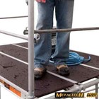 7 Ft  X 19 In  Aluminum Scaffold Platform With Anti-slip Plywood Deck