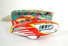 Vintage Rocket Racer Space Tin Friction Tm Modern Toys Japan With Box