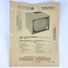 1956 Cbs Tv 6t101 03 04 Service Wire Schematic Repair Manual Sam   s Photofact Vtg