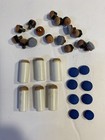 Pool Cue Repair Kit   Accessories 64 Items Cue Tips glue spots shaper chalk More
