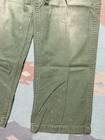 Vintage 60s 70s Og 107 Pants Fatigue Military Vietnam Distressed Worn 28x29