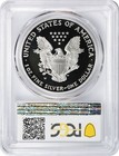 2001-w American Silver Eagle Dollar Pr70dcam Pcgs Proof 70 Deep Cameo