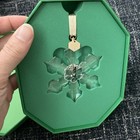 Swarovski 2022 Annual Edition Christmas Ornament 5615387 Crystal Clear Nib  85