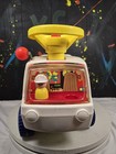 Vtg Fisher-price 6 Wheel Space Explorer Ride-on Atv Car Fp-980 1970 s box Usa