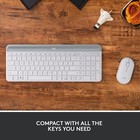 Logitech Mk470 Slim Wireless Keyboard And Mouse Combo  - Off White