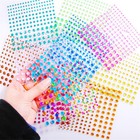Face Gems Adhesive Glitter Jewel Tattoo Sticker Festival Rave Party Body Make Up