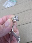 Vintage Mexico Sterling Silver Solid Artisanal Cross Mexican Made