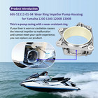 66v-51312-01-94 Wear Ring Impeller Pump Housing Fit Yamaha 1200 1300 1200r 1300r