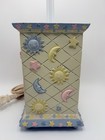 Vintage  1999  Moon   Stars Celestial Nursery Lamp Base Only Tested Works 