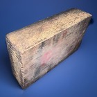 Antique Vintage Stamp Teeth Dental Chart Diagram Ink Letterpress Dentist Rare