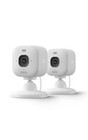 Blink Mini 2k  Smart Security Camera 2-pack White Indoor Outdoor 2k Resolution