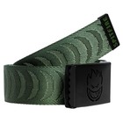 Spitfire Wheels Belt Bighead Cutout Crescent Jacquard Olive black