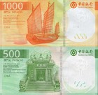 Macau Macao 500 1000 Patacas 2026 P New Issue Unc Boc Set 2 Pcs