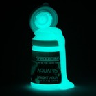 Spacebeams Aquaris Glow In The Dark Paint 0 68 Fl Oz Bright Aqua Glow Light