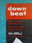 Vintage September 5  1968 Down Beat Magazine Newport Jazz Festival Vol 35 No 18