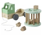 Imaginarium Wooden Pull Toy Shape Sorter Toddler  Montessori Toy  New    