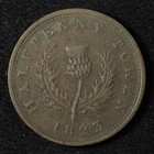1923 Canada Nova Scotia Half Penny Token - Free Shipping Usa