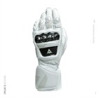 Dainese Druid 3 White Leather Gloves Motorcycle Gloves