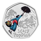 2025 Mary Poppins Brilliant Uncirculated Colour 50p Sealed Royal Mint Pack