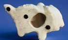 Vintage 1968 Ceramic Playful White Persian Kitten Blue Eyes 5  Collectible