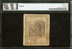 1775 Pennsylvania Colonial Currency American Revolution Bank Note Pa-193  Pmg 35