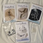 Simply Beads Jewelry Making Kits Lot  Abalone Watch  Golden Ivy  Crystal Lariat