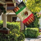 Nasian Mexico Flag Mexican American Flags For Outside 3x5 Double Sided Mexico   