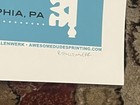 Brandon Flowers  the Killers  Concert Print poster 11 28 2010 Philadelphia    50