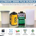Kodak Ultramax 400   Fujifilm 200 35mm Film Bundle - 3-pack Each  6 Total  Wi   