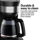 Hamilton Beach 12 Cup Programmable Coffee Maker Black 46290 Drip Coffee Machine