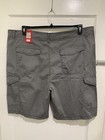 New Union Bay Mens Size 46 Cargo Shorts Flex Waist Comfort Gray Unionbay Hiking
