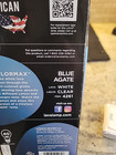 Lava   Lamp Colormax Galaxy Blue Agate White Blue  17  Damaged Switch