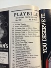 Chess Broadway Playbill 