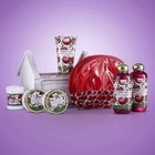 8pc Home Spa Gift Basket Bath   Body Set Exotic Pomegranate Scent  Shower Gel