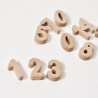 Wood Montessori Number Set  Perfect Homeschooling Toy For Counting 1-10