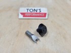 Anti Theft Black Cnc Ring Stainless Steel Harley Davidson Seat Bolt Snake Eye