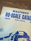 Walthers 1972 Edition Model Railroad Reference Book Catalog Ho Scale