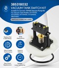 385318032 Vacuum Tank Switch Kit White For Dometic Sealand Sealand 729100 Pump