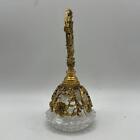 Vintage Antique Floral Dogwood Glass Matson Perfume Bottle Decor Collectible