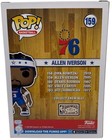 Philadelphia 76ers Allen Iverson Autographed All-star Funko Pop Bas Authentic   