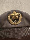 Post Ww2   Wwii Japanese Army Us Style 70s Jsdf Uniform Visor Cap Named 28th Co 