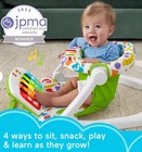 Fisher Price Kick And Play Deluxe Sit Me Up Baby Seat With Piano Toy