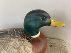 Ed Snyder Mallard Drake Decoy wood hunting