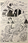 Doom Patrol  5 Pg  4 Vol 4 Dc Original Comic Art Byrne  signed    Hazelwood 2004