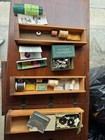 Singer Vintage Treadle Sewing Machine With Wooden Cabinet And Attachments Kenmor