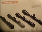 Burris U s a  3x-9x Fullfield Scope W  Zee Rings   Lens Covers Circa 1991