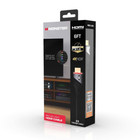 6 Ft  Led Hdmi Cable In Red