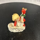 1960 Rare Mcm Vintage Holt Howard Christmas Angel W  Cello Candle Holder