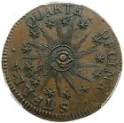 1786 Rr-6 R-3 Pcgs Au 53 Vermontensium Landscape Vermont Colonial Copper